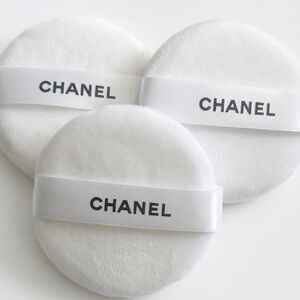 CHANEL Powder Puff Set Of Three